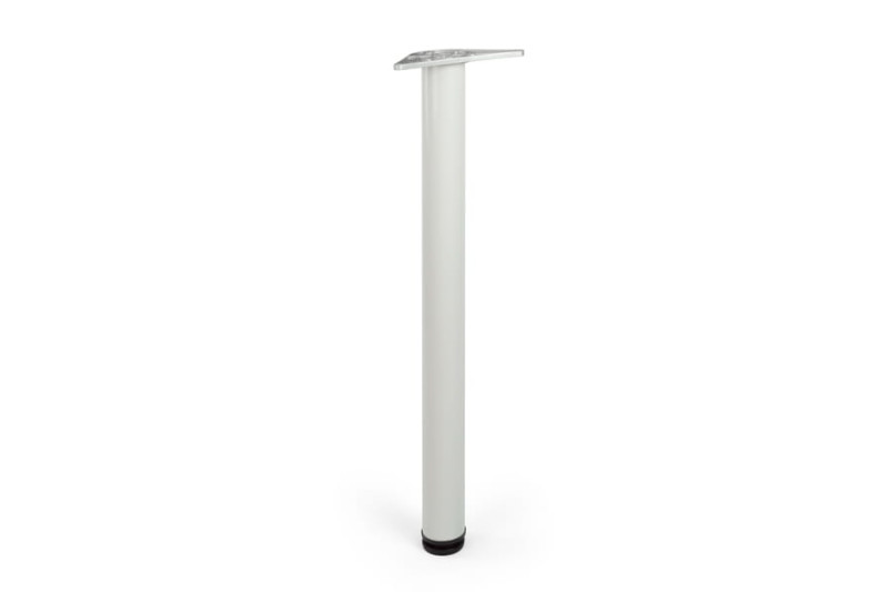 Table leg Ø60mm, H=710mm, white