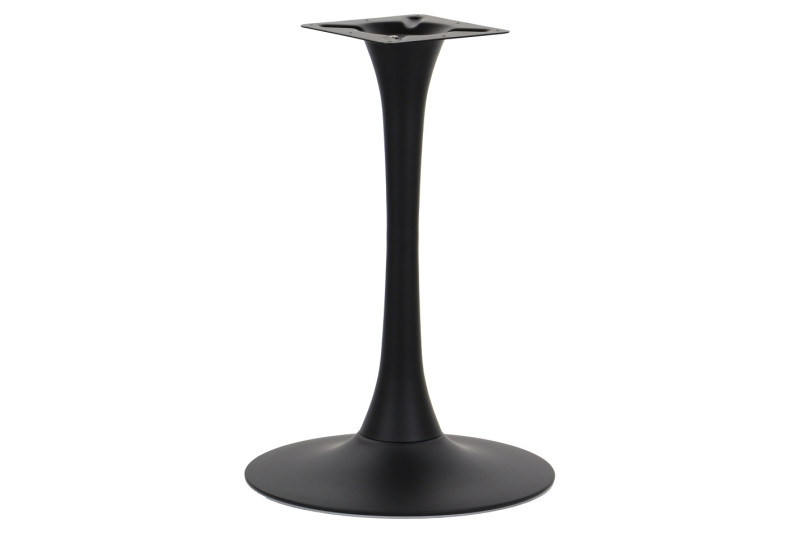 Table base, ⌀490 mm, H=725mm, painted, black