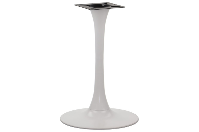Table base, ⌀490 mm, H=725mm, painted, white