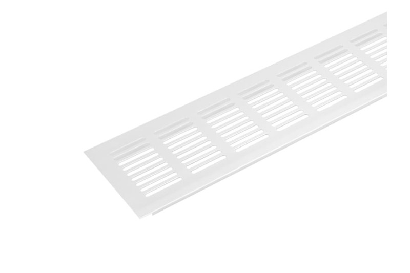 Ventilation grilles, H-80, L-480mm, white