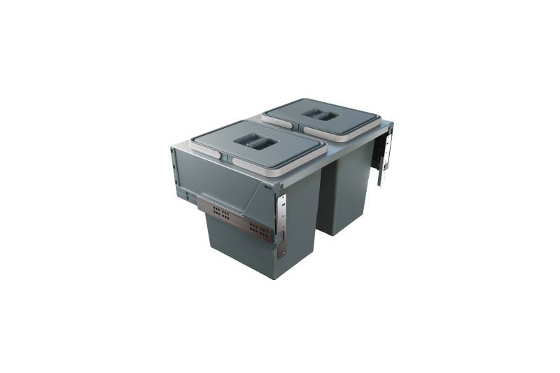 ELLETIPI wastebin for 60cm cabinet, with 3D adjustment,...