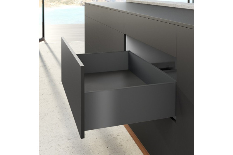 Drawer  AvanTech YOU, L500mm, H187mm, anthracite, Actro...