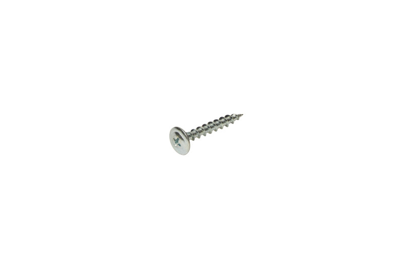 Chipboard screw, 4,2x32mm, button-washer head, PH, white...