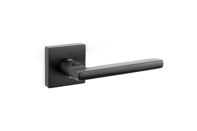 Door handle K-1551-13 P2 ASTON, 40-62mm door, black