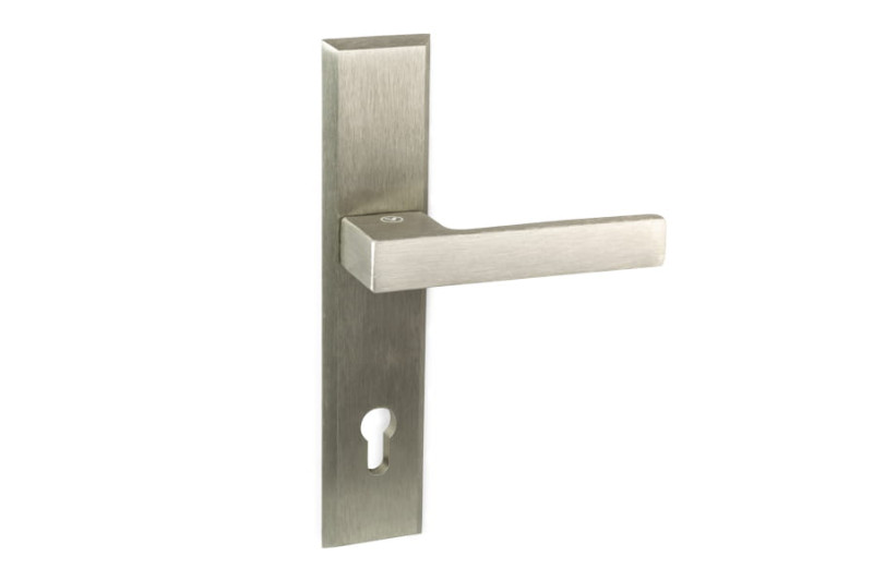 Door handle K-937-90 A8 VITAY PLUS, left, silver colour