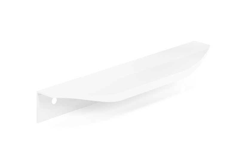 Profile handle, CC-160mm, L-196mm, H-26mm, painted, white