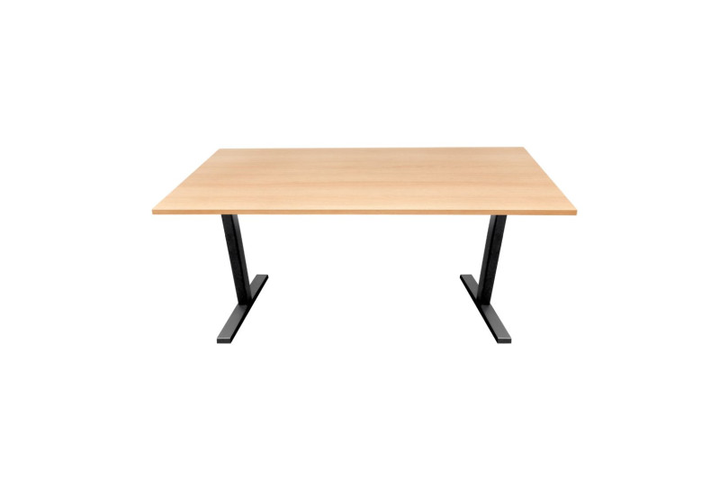 Table: frame (black) and table top L1600 mm (oak)