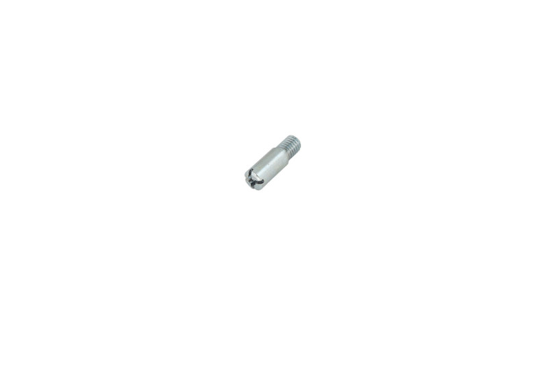Support M6/Ø7x23mm, steel, chrome plated