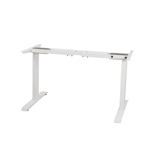 Stalo kojos - rėmas DEXO H=630-1280mm, baltas, reguliuojamas elektra