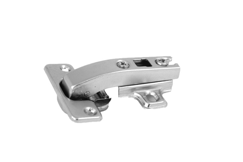 Hinge Ø35mm, 90 degree, nickel, with plate without...