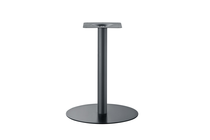 Table base Ø450mm, Ø63x1060mm, with metal 250x250mm top...