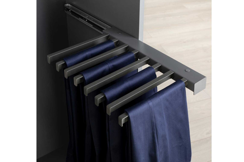 Trouser pullout sidmounted anthracite