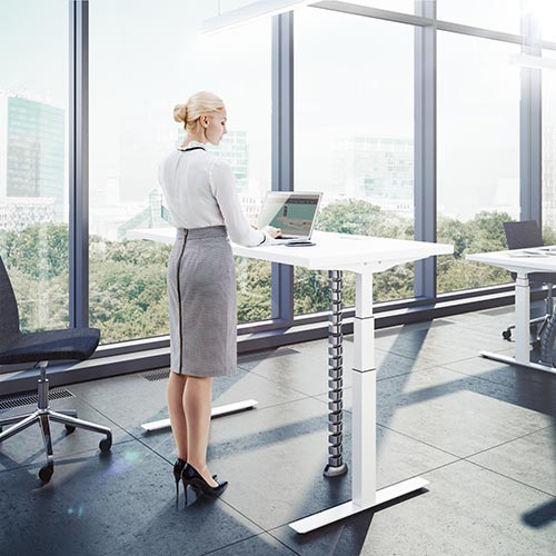 Reguliuojamo aukščio stalo rėmas ROL ERGO ergonomiškam darbo stalui